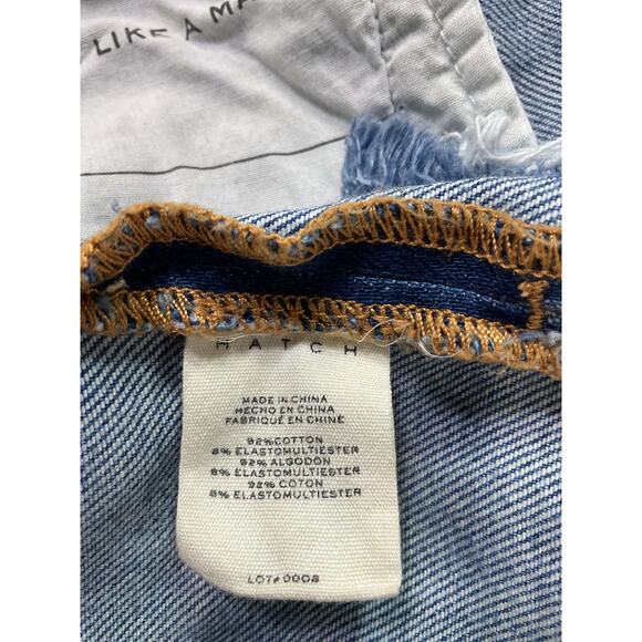 Hatch Blue Denim Maternity Shorts - Picture 5 of 5